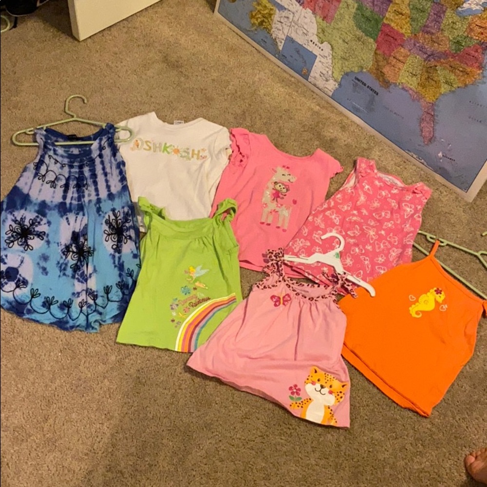 Tops and dress 4t